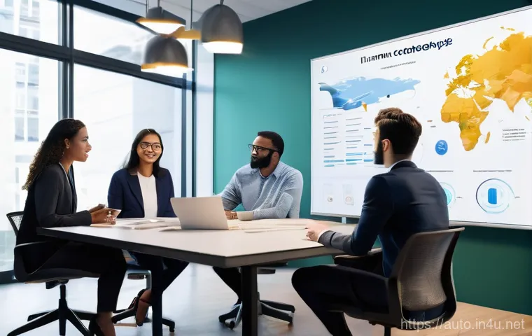 공장자동화로 인한 직업 변화 - **Prompt:** A futuristic, highly automated factory floor. Sleek, advanced robotic arms and machines ...