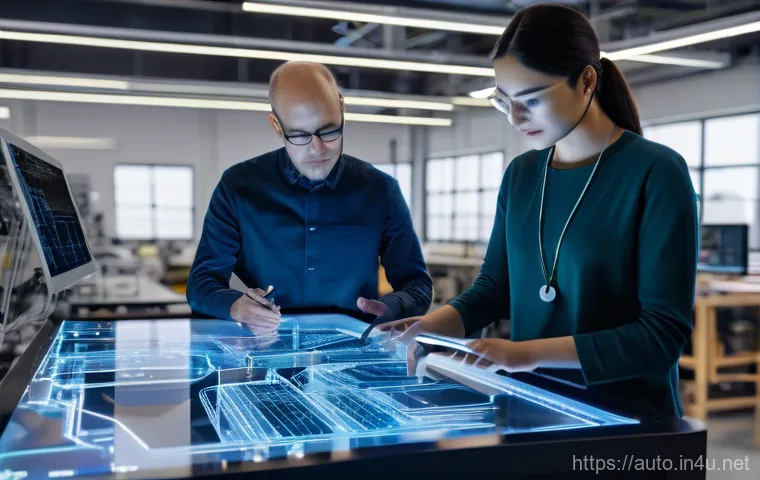 공장자동화 엔지니어링 트렌드 - **Prompt for OT Security:**
    A dramatic, high-tech industrial control room within a smart factory...