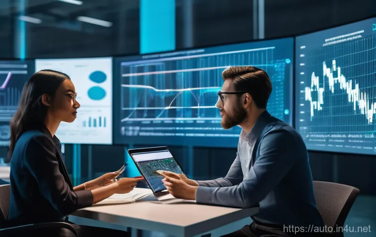 공장자동화 관련 직업군 분석 - **Prompt:** A clean, brightly lit futuristic factory floor where advanced robotic arms are meticulou...