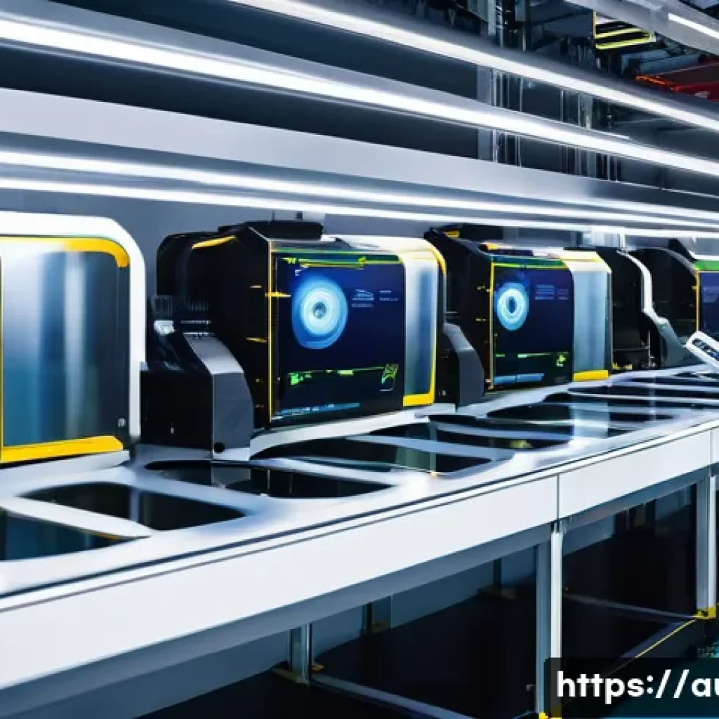 공장자동화 엔지니어의 경력 개발 - **Image Prompt 1: The Modern AI-Powered Smart Factory**
* **Prompt:** A wide-angle, futuristic...