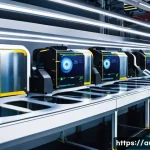 Home 17 공장자동화 엔지니어의 경력 개발 - **Image Prompt 1: The Modern AI-Powered Smart Factory**
* **Prompt:** A wide-angle, futuristic...