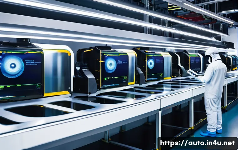 공장자동화 엔지니어의 경력 개발 - **Image Prompt 1: The Modern AI-Powered Smart Factory**
* **Prompt:** A wide-angle, futuristic...